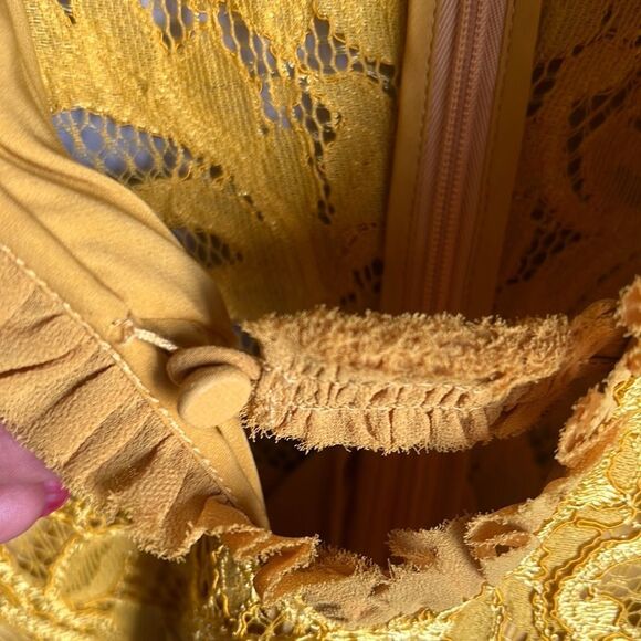 Alexis Yellow Mini Dress - Picture 13 of 13